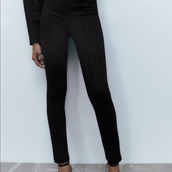 Zara high-waisted legging pants - Picture 4 of 5